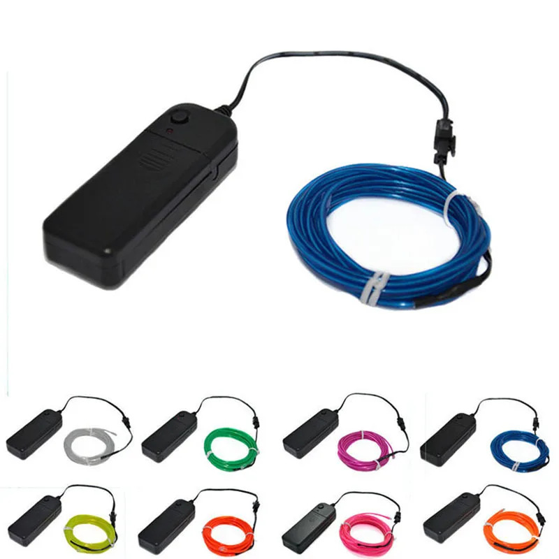 El Cold Light Luminous Line Led Cold Light Stickman Clothes Luminous Line Performance Clothing Luminous Line