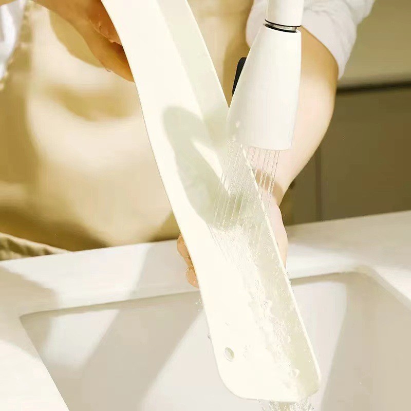 Integrated Suction Cup Sink Water Retaining Board Kitchen Countertop Anti-Splash Bathroom Sink Extended Sink Water Retaining Strip