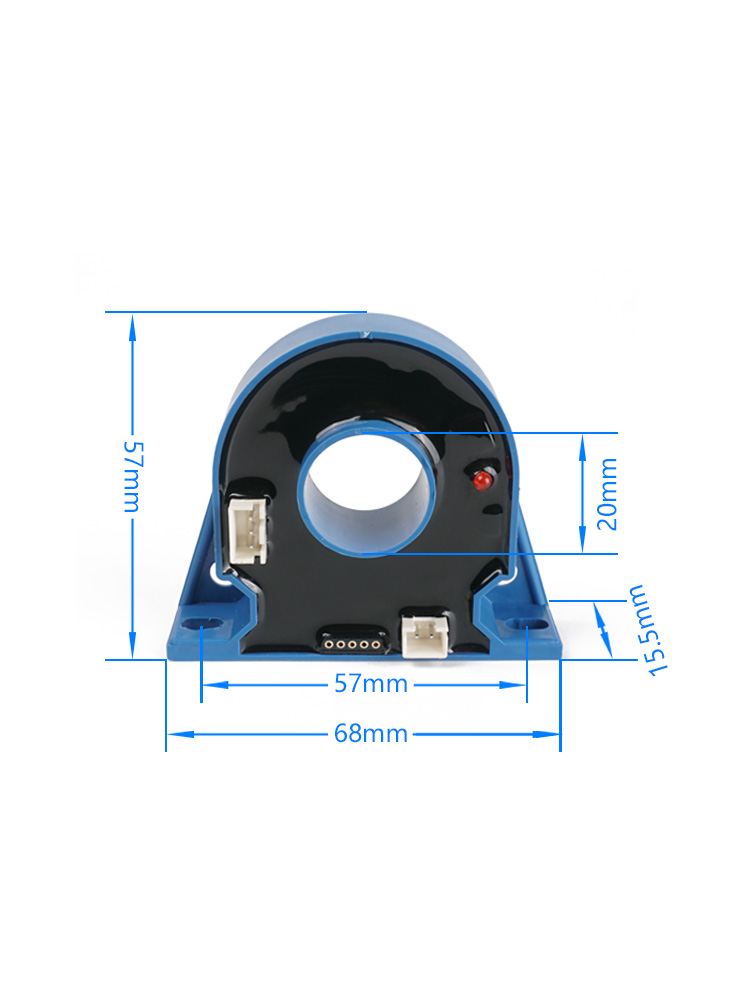 H68B Hall Dc Voltage Current Electricity Data Acquisition Monitoring Module Coulometer Rs485 Modbus