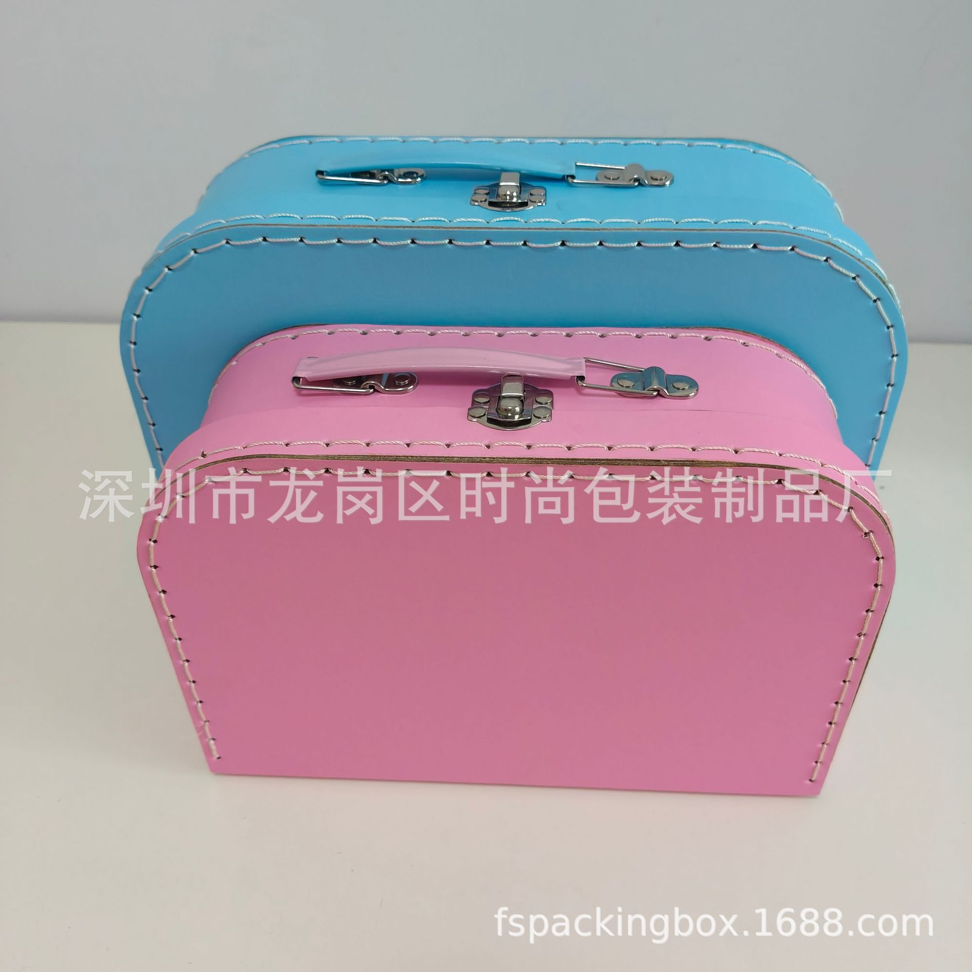 Cross-Border Export of Maternal and Infant Product Packaging Suitcase, Baby Bottle, Children's Clothing, Handmade Packaging Toy Box