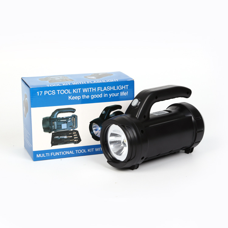 Amazon e-commerce outdoor home working lighting flashlight tool set portable lamp hardware tool set
