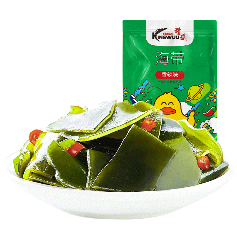 [kingwuu | Jingwu] Spicy Braised Seaweed leisure vegetarian braised snack snack gift bag