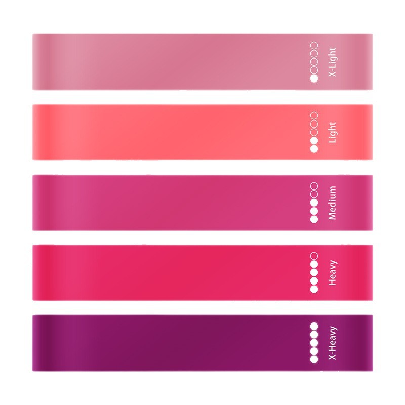 Elastic Band Yoga Resistance Band Elastic Band Arm Lift Ring Circular Fitness Resistance Ring Mini Ring Stretching Band Resistance Ring