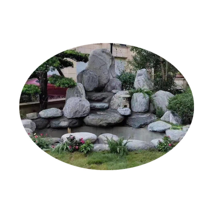 Landscape Stone Manufacturers Wholesale Natural Water-Washed Stones for Lawn Outdoor Gardens Landscape Stones River-Washed Taishan Stones