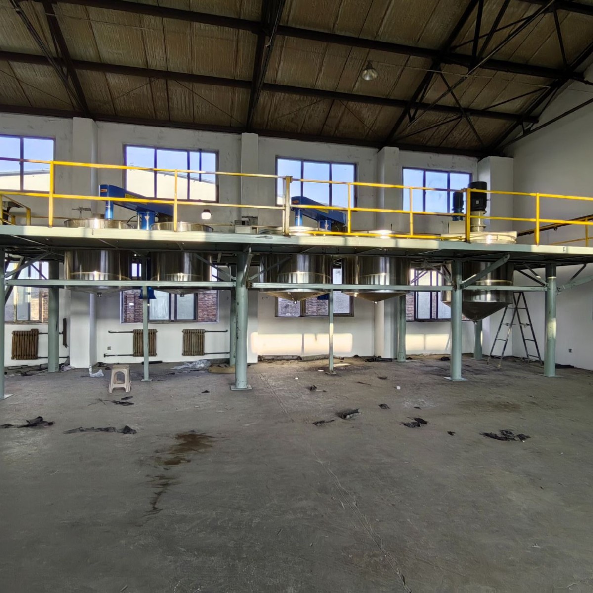 Fireproof Coating Complete Production Equipment Fireproof Coating Complete Mixing Equipment Feed Complete Mixing Equipment