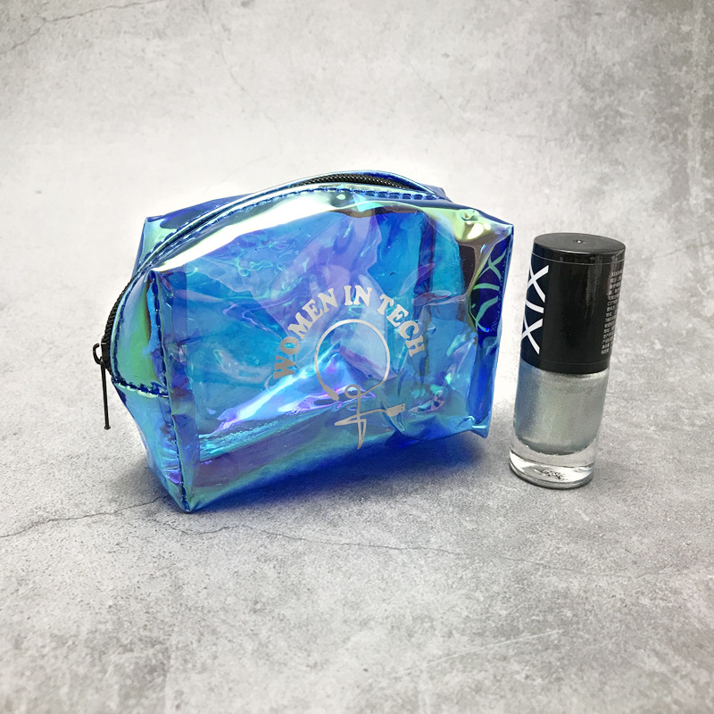 Кросс-бордовый Amazon 2022 Новый лазерный цветной чехол для наушников, кабеля данных, TPU, сумка для помады, монетница