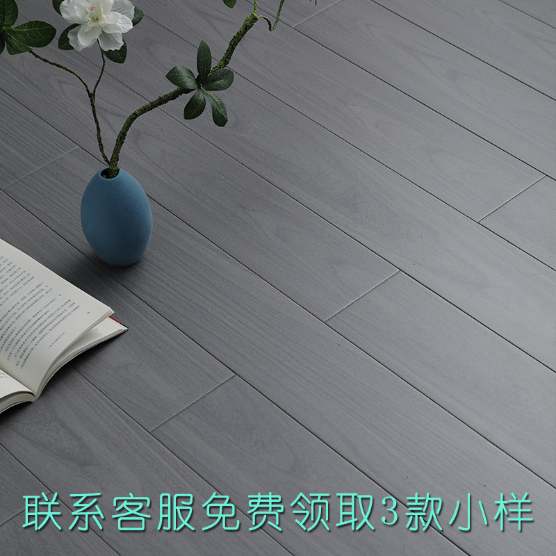 King Kong teak oak round bean pure solid wood flooring log longan indoor environmental protection bedroom manufacturers wholesale