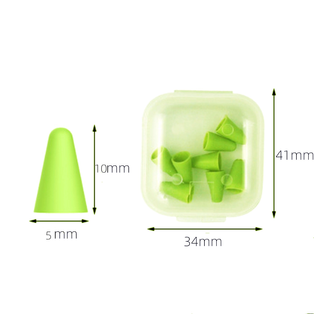 For Apple Pencil2 Generation Silicone Pen Case Tip Cap Ipad Stylus Silent Pen Tip Case