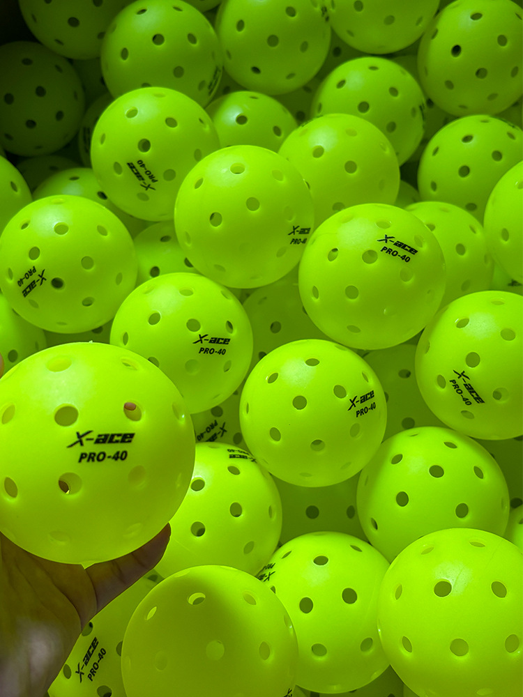 X-ACEpro40pickleball Peak Ball 40-hole rotational molding one-piece porous hole hole ball practice ball