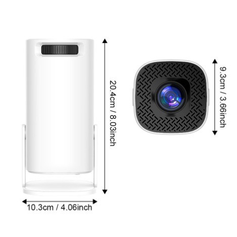 Cross-Border Export P30 Projector Home Portable Outdoor 4K Video Mobile Phone Same-Screen Barrel Projector Source Factory