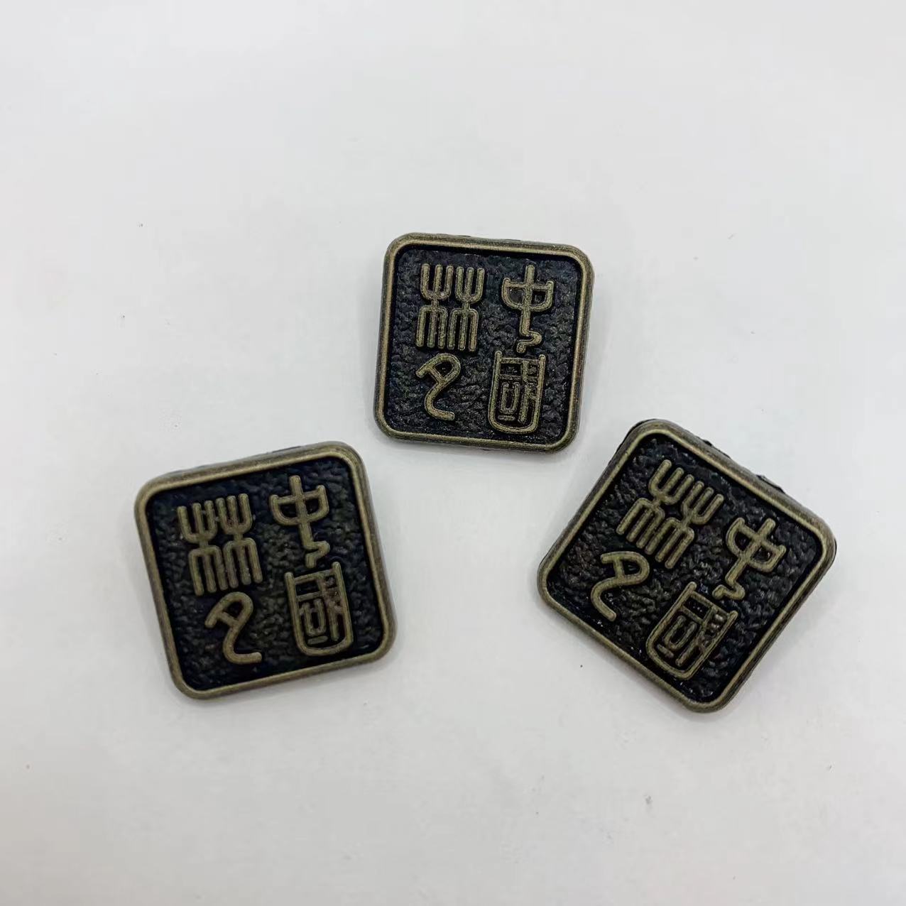 Популярные аксессуары для шляп кастомного дизайна в ретро китайском этническом стиле из цинкового сплава