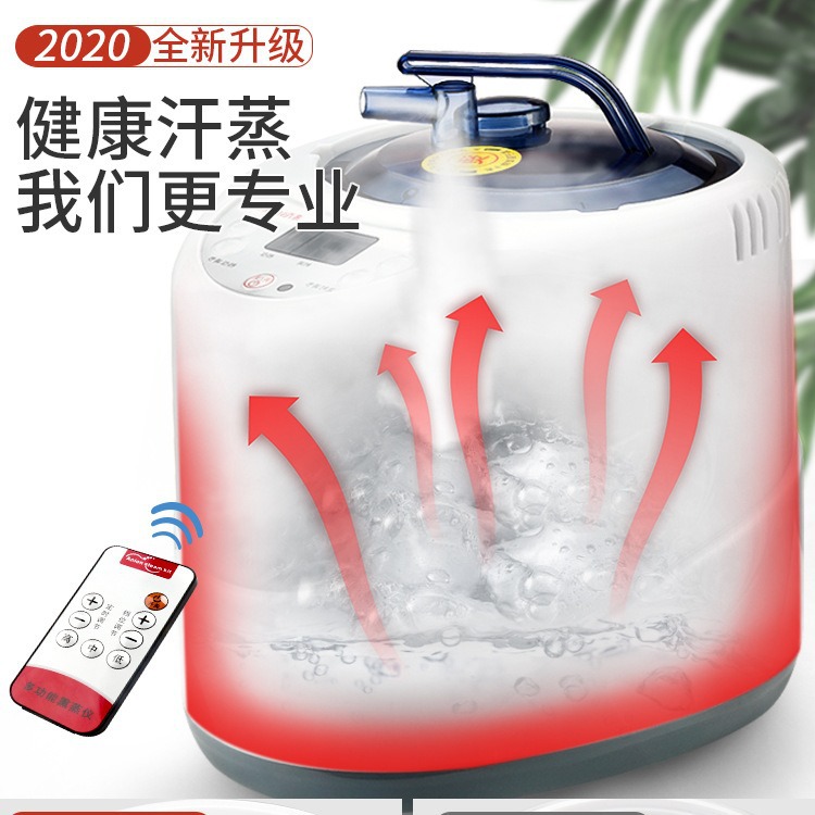 Wholesale household sweat Steam Box double body sweat steam room fumigation instrument Steam Machine folding sauna box gynecological