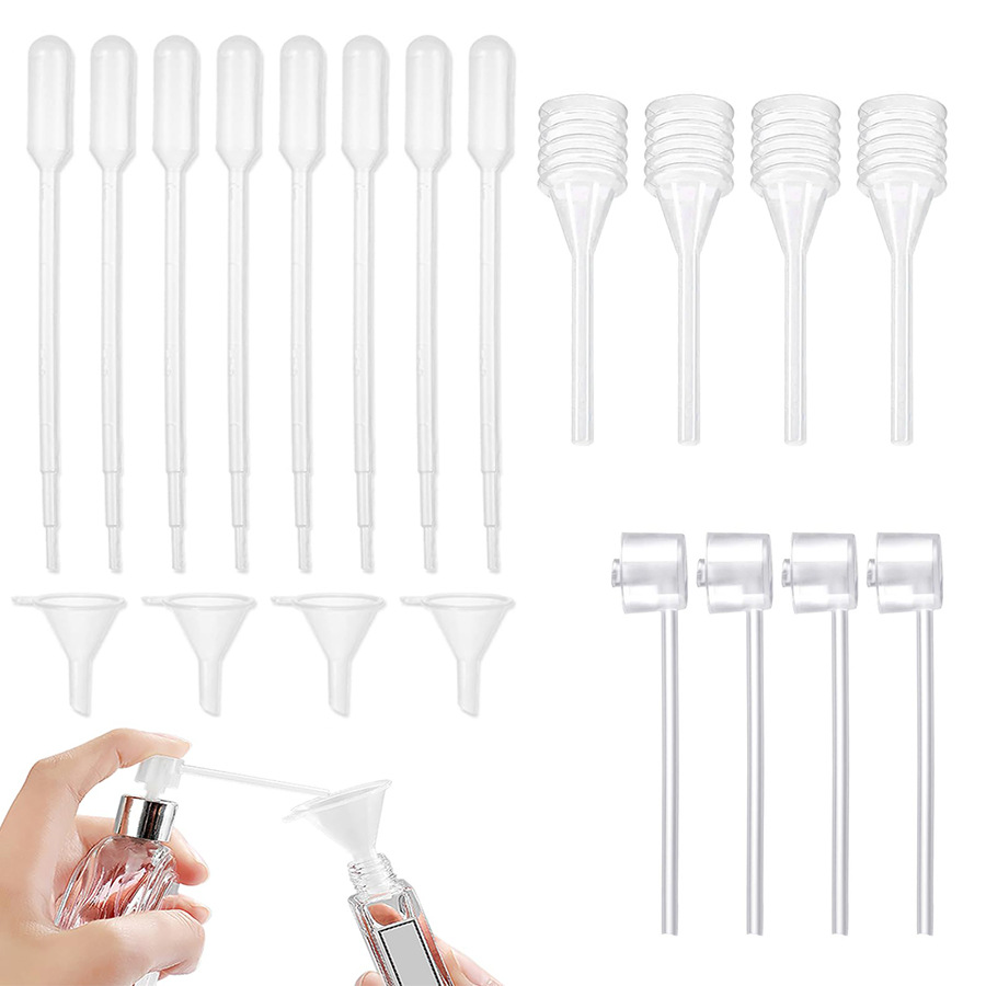 Cross-border Perfume Sub-packaging Tool Sub-packaging Press Perfume Sub-packaging Absorbing Artifact Small Funnel Tool Syringe