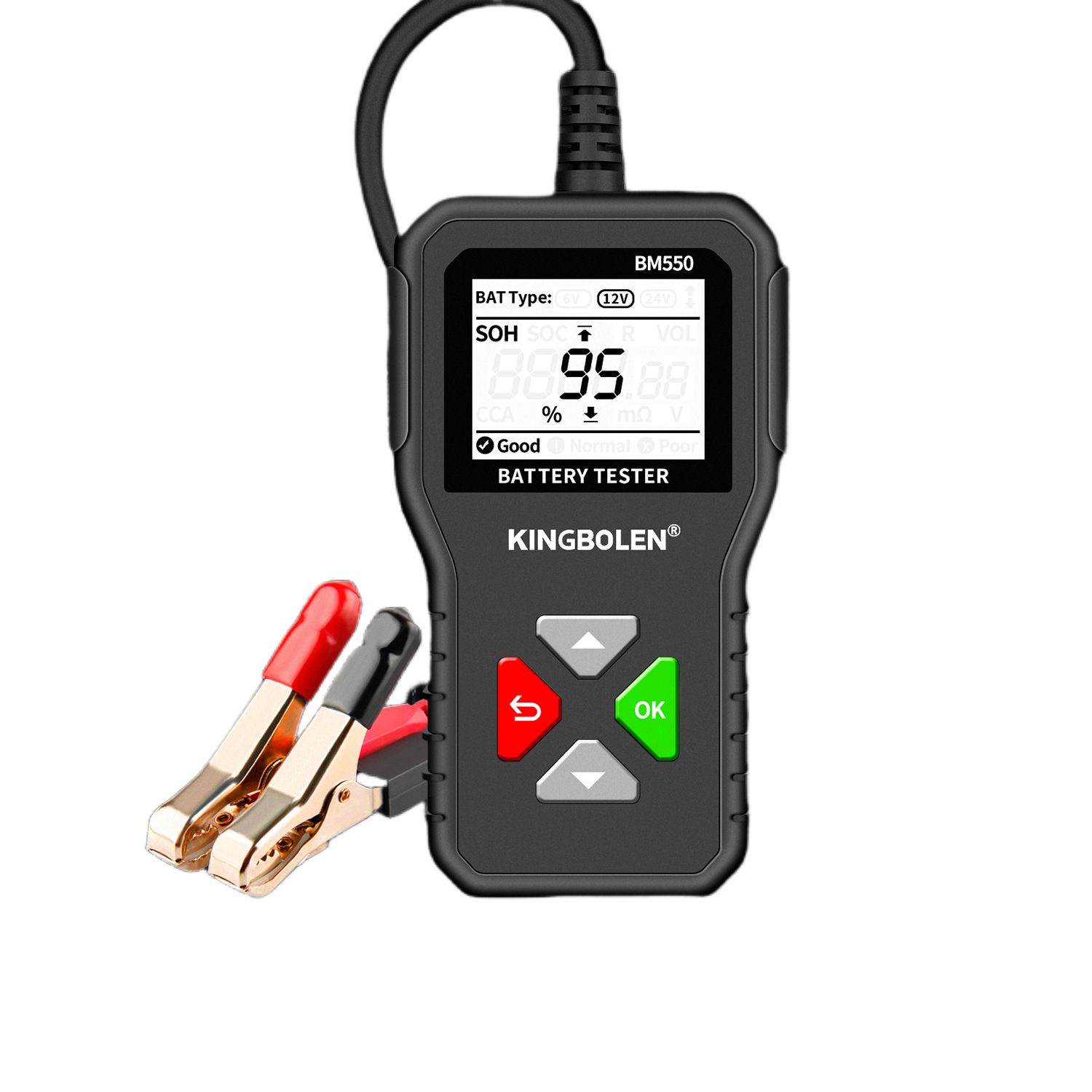 Car Battery Tester Cross-Border New Internal Resistance Tester Lithium Battery Discharge Tester Electric Vehicle Motorcycle