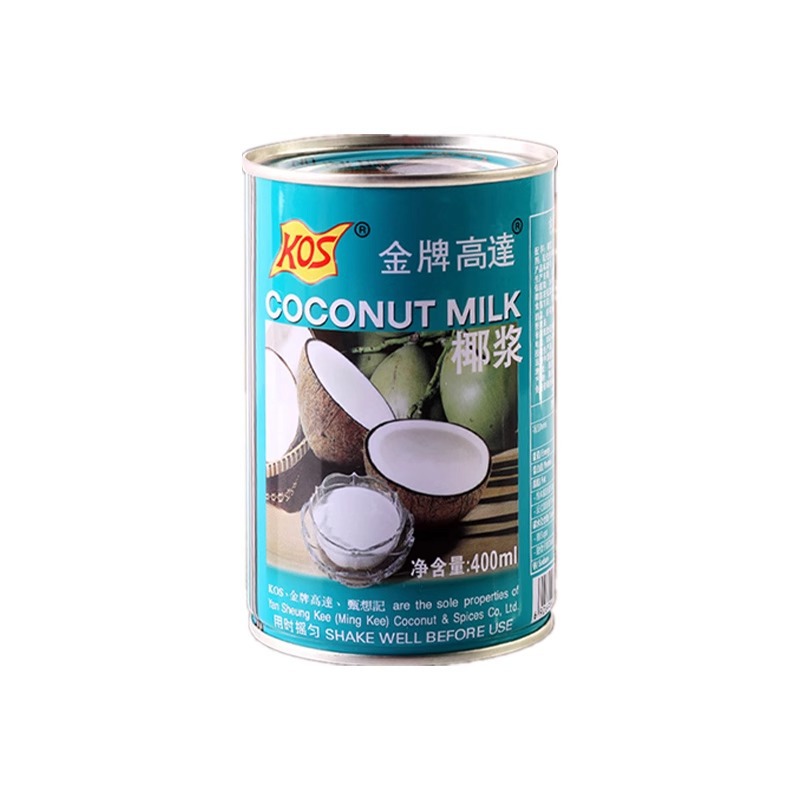 Coconut Milk Gold Medal Gouda Coconut Milk 400ml Commercial Coconut Milk Coconut Milk Concentrated Fruit Scooping Ingredients Gouda Coconut Milk
