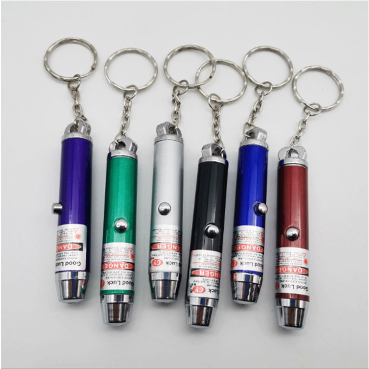 Chiyi's New Laser Cat Teasing Stick Single-Point Cat Teasing Pen 5 Patterns Infrared Laser Pen Cat Toys Direct Supply