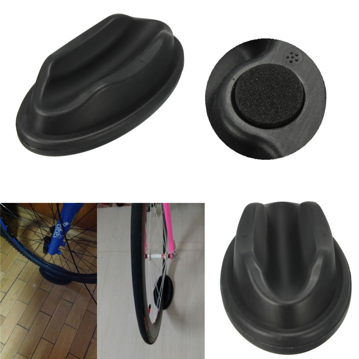 Bicycle mountain bike cycling platform accessories indoor training platform front wheel fixing frame // front wheel pad of cycling platform