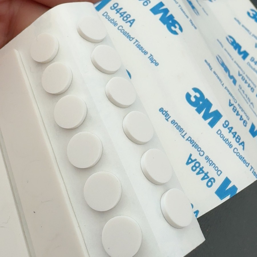 Manufacturer Sells Black and White Round Square Silicone Foot Pads Plastic Bracket Base Gasket