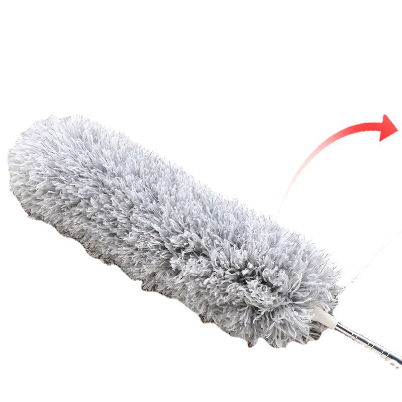 E-Commerce Popular Household Microfiber Dust Duster Extended Dust Duster Ceiling Retractable Feather Duster Dust Duster