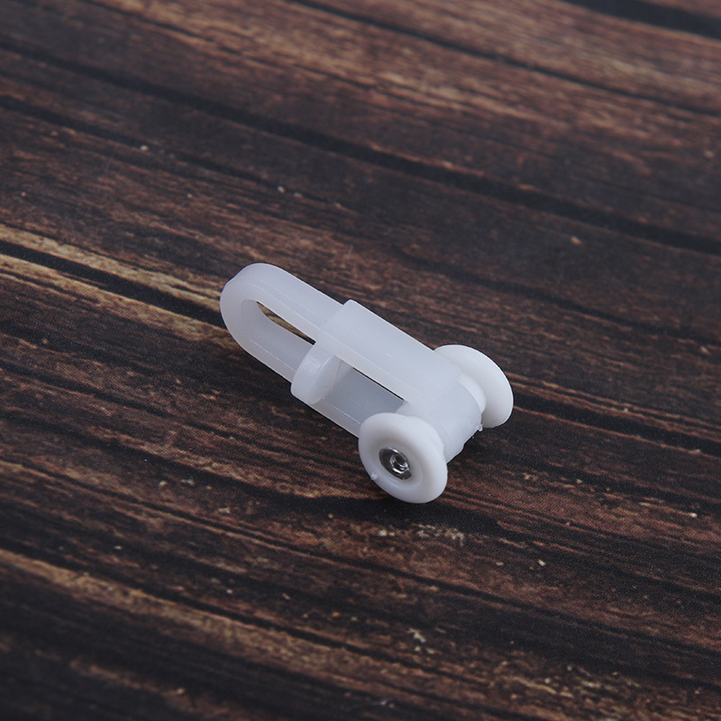 Pulley Track Curtain Accessories Roller European Small Square Wheel Home Window Straight Rail Track Pulley