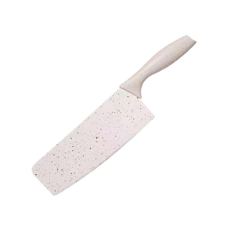 Kitchen dormitory wheat straw kitchen knife chef knife fruit knife melon Planer cutting board knife set knife treasure food supplement knife factory wholesale