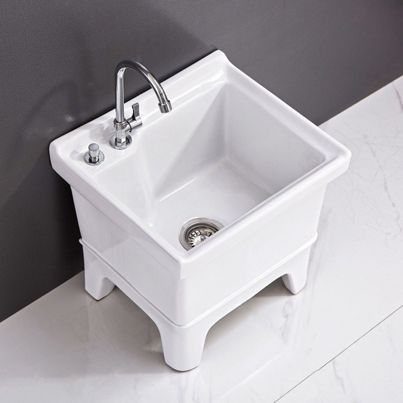 Special Offer for Household Ceramic Basins, Balcony Bathroom Repurchase, Small Mop and Mop Pool