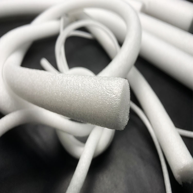 White Epe Pearl Cotton Foam Strips, Foam Ropes, Solid Foam Cotton Swabs, Pearl Cotton Foam Tubes, Bubble Wrap