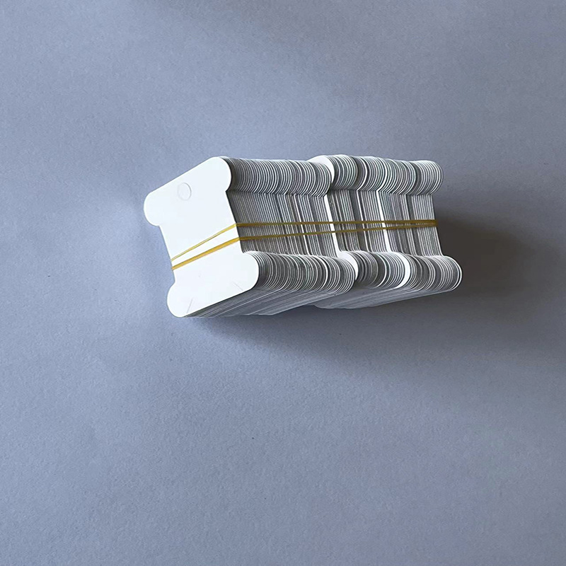 Embroidery Thread Board DIY Cardboard Winding Board Cross Stitch White Cardboard Wrapping White Board Wholesale Can Be Added with Logo