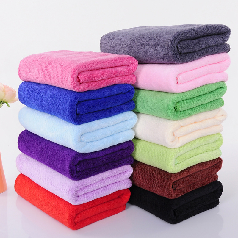 Customized Logo Towels for Beauty Salons, Hairdressing Shops, Absorbent Hair Drying Towels, Microfiber Beauty and Hairdressing Towels