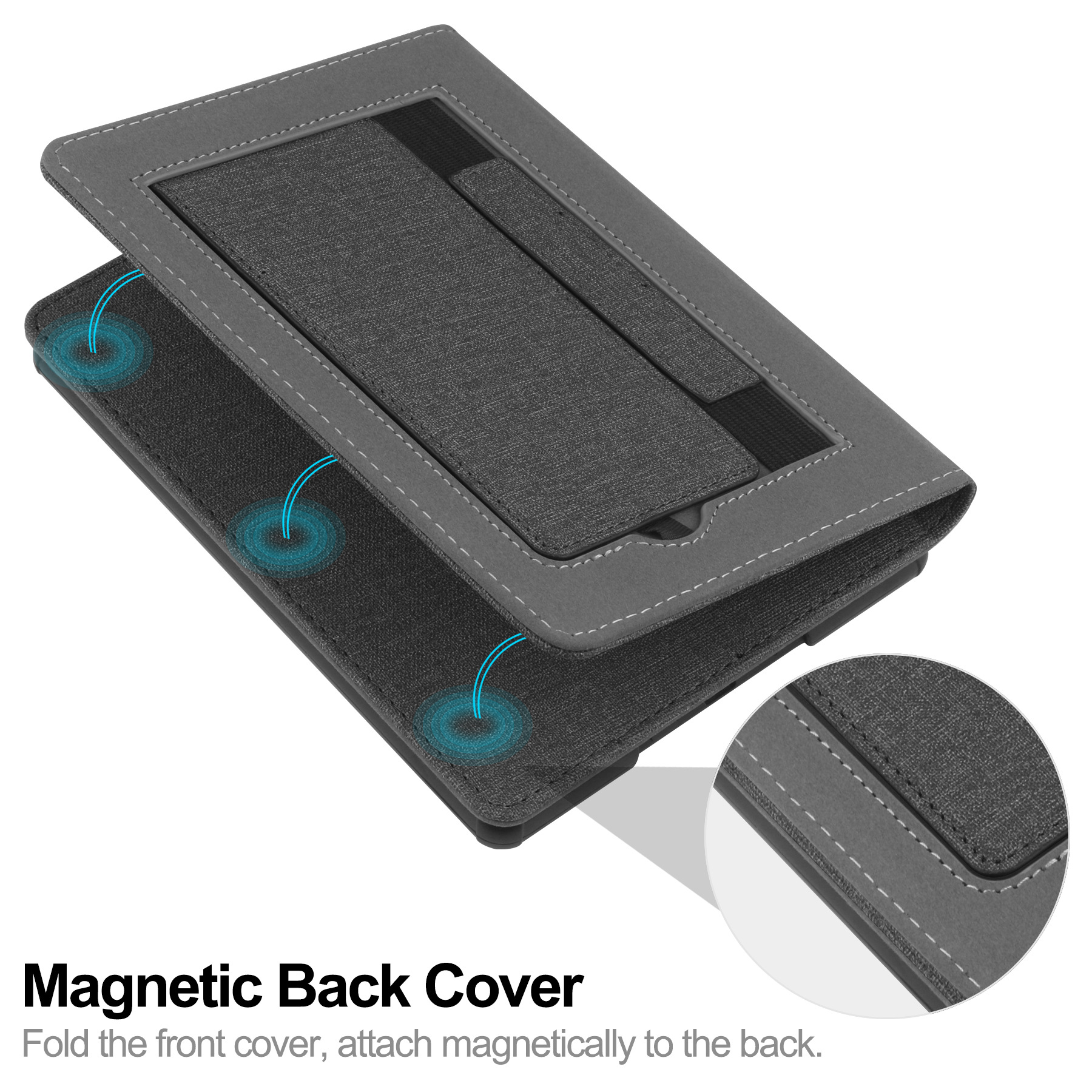 Applicable to Amazon e-book Kindle paperwhite5 6.8-inch bracket hand support cloth pattern protective cover