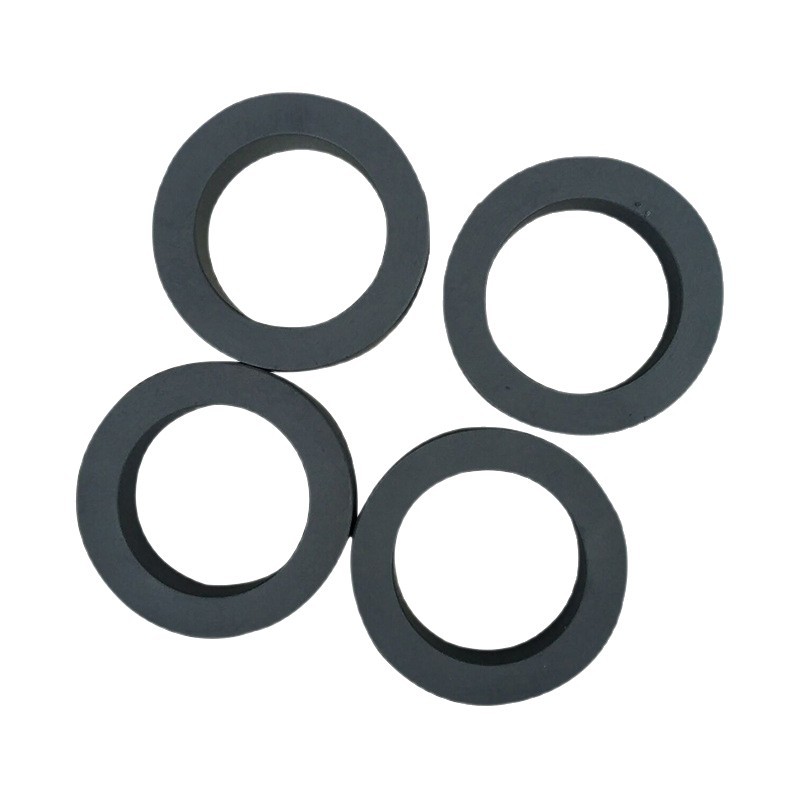 High temperature and high pressure pure graphite carbon ring mechanical equipment sealing ring professional carbon products carbon fine ring support ring