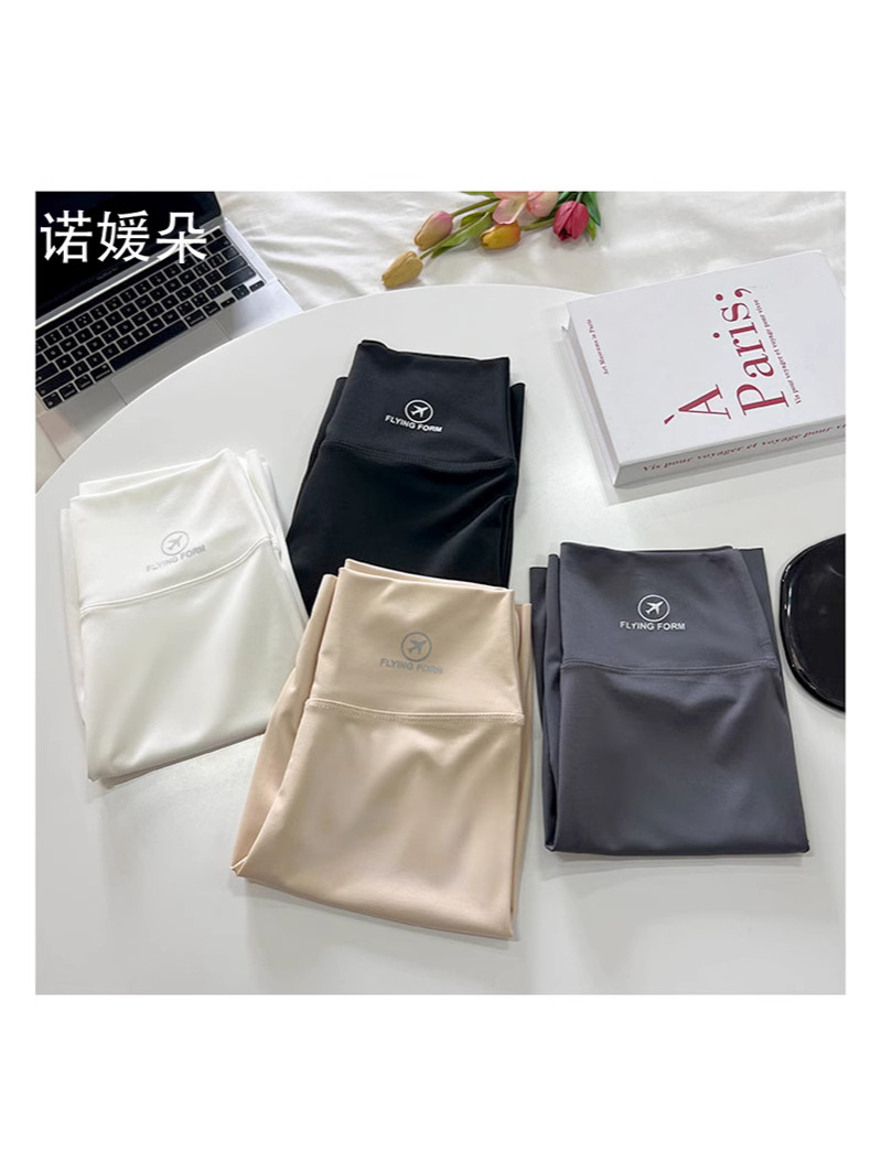 Five Points Shark Pants Leggings Women's Outer Wear Summer Thin High Waist Base Riding Safe Abdominal Tinker Yoga Barbie