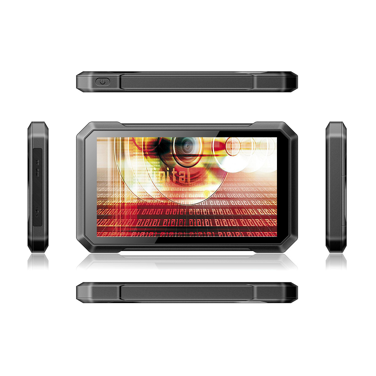 7inch Waterproof Multi-Function Navigator Uart/I2C/Gpio/Can Multiple Communications Optional Multi-Mode Communication 4g