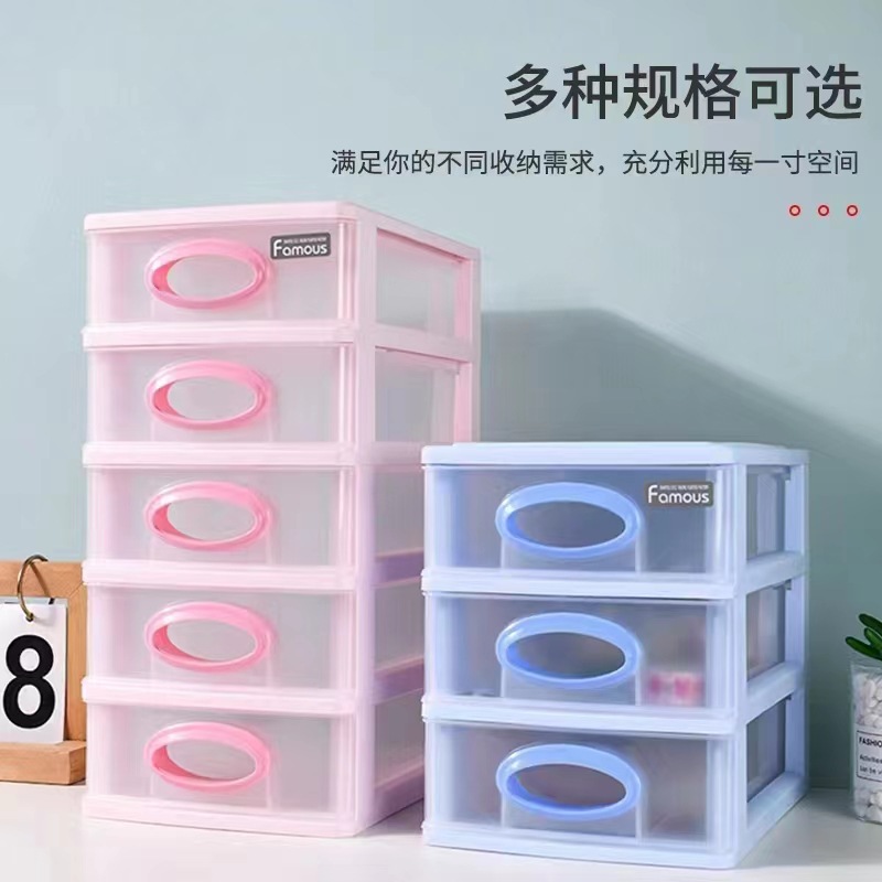 Пластиковая коробка для хранения Xinling, ящик для офисных мелочей, креативная многоуровневая цветная коробка для хранения