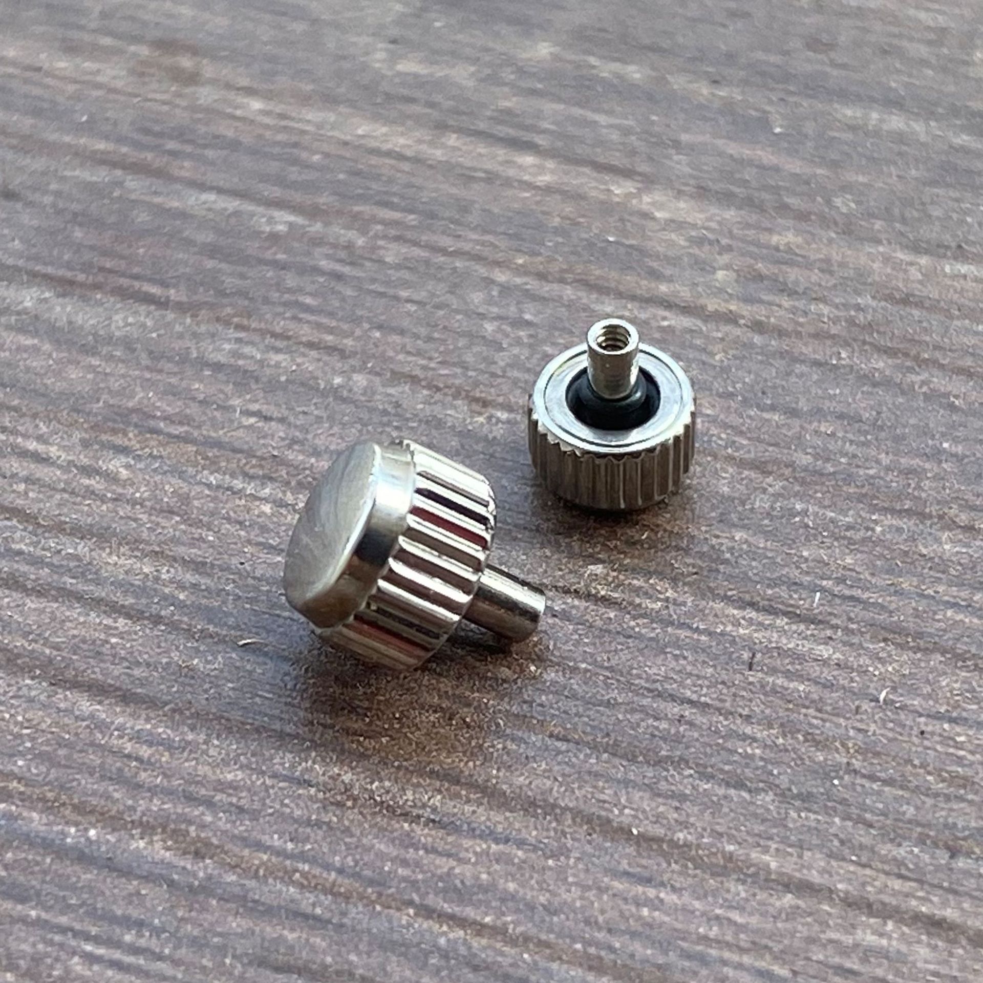 Ручка для часов из нержавеющей стали водонепроницаемая корона длинная труба плоская труба ручка регулировки времени смешанные классические аксессуары для часов