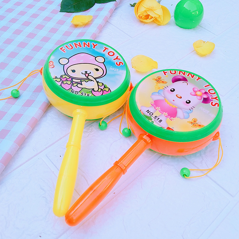 Children's toy infant rattle cartoon toy 0-3 years old early education hand toy rattle wholesale