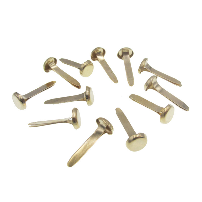 Amazon's Best-Selling Golden Metal Two-Legged Nails, Two-Legged Nails, Two-Legged Nails, Kidsren's Paper Toys, Picture Book Binding Materials