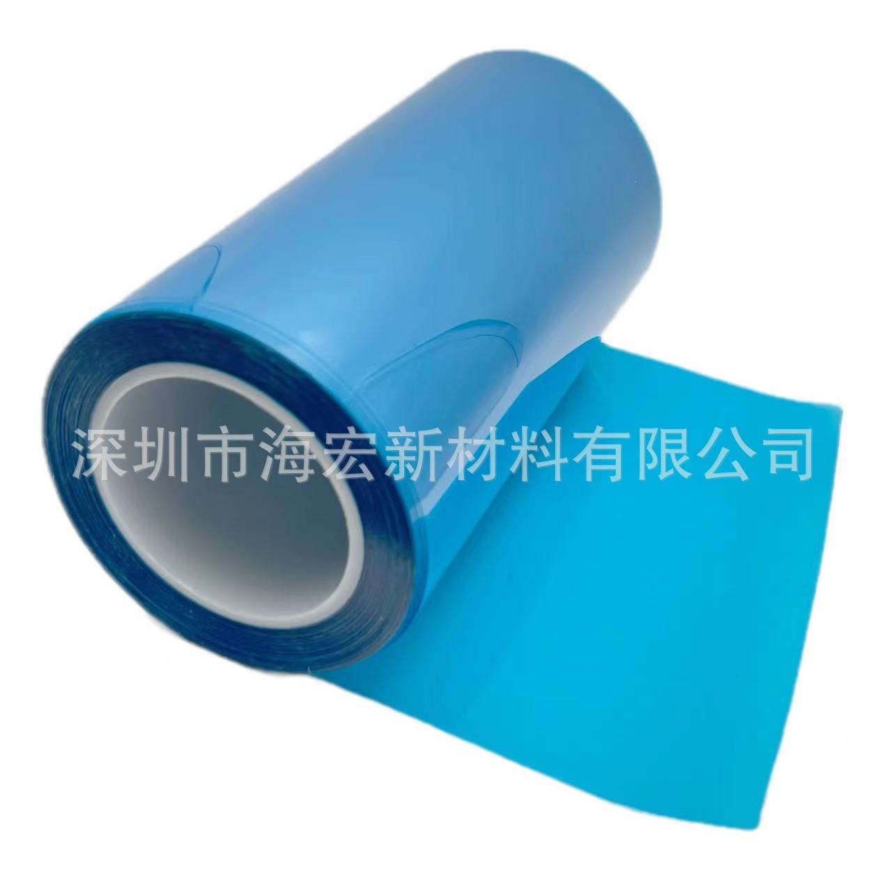 ПЭТ голубая пленка для высвобождения, прозрачная, не содержащая силикон, оригинальная пленка, медицинский клей, вырубная двусторонняя лента, ламинирование