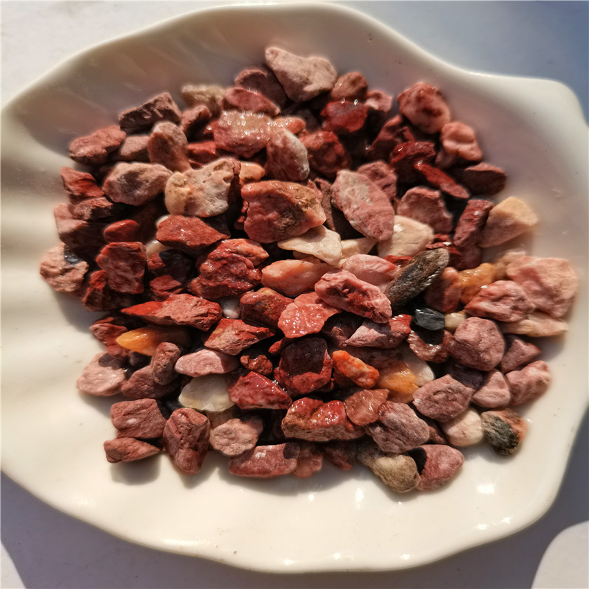 Stone gravel garden supply black pebble White small stone color succulent potted paving stone