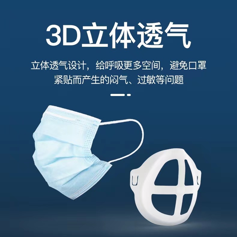 [Special for Regular Customers] Mask Holder 3D Stereo Mask Companion, Breathable, Anti-Dizziness, Non-Stick Lipstick, Mouth and Nose Protection 1