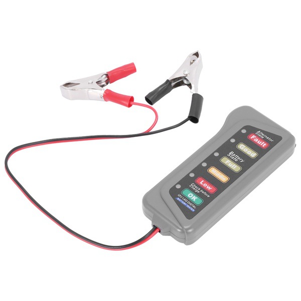 12V24V Battery Tester Digital Display Test Pen Motorcycle Car Led Battery Tester Car Circuit