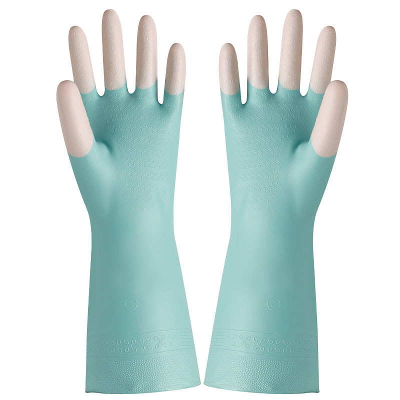 Household Dishwashing Gloves Rubber Laundry Dishwashing Housekeeping Cleaning Durable Pvc Kitchen Waterproof Thin Latex Gloves