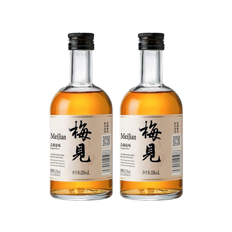 Meiji Green Plum Wine Plum Wine 12 Degrees 330ml White Plum Wine Women's Tipsy Wine 1 Piece 750ml Wholesale