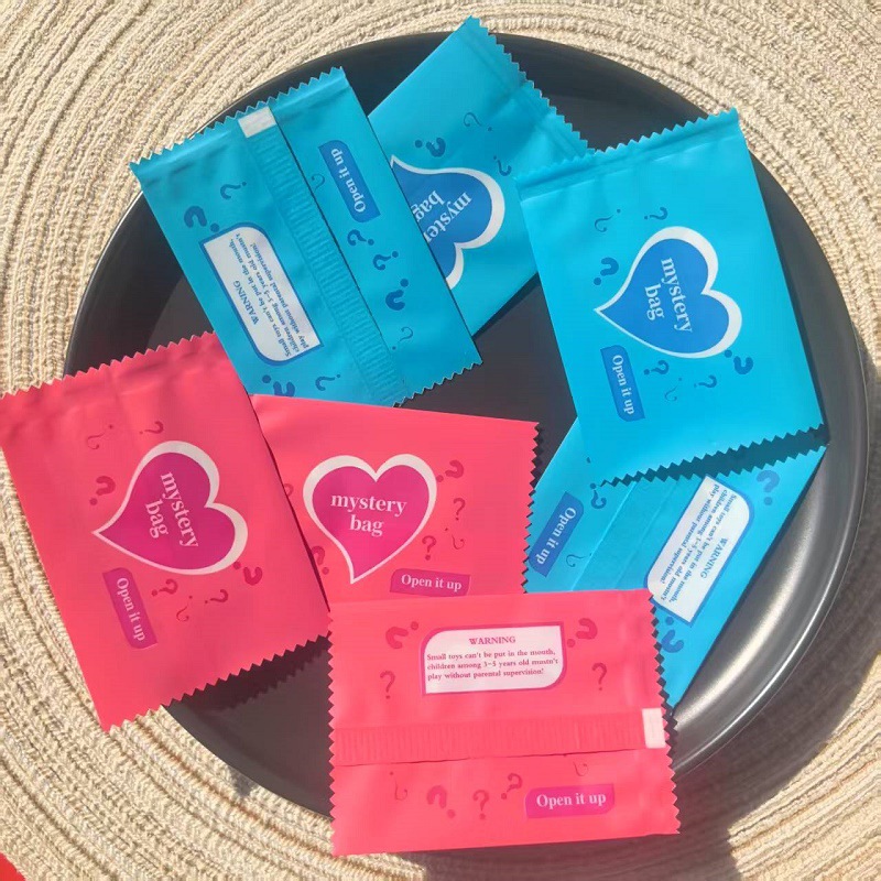 Рождественский слепой пакет пустой пакет английский загадочный пакет сюрприз содержит крошечные игрушки поделки украшения подвески слепой пакет для угадывания