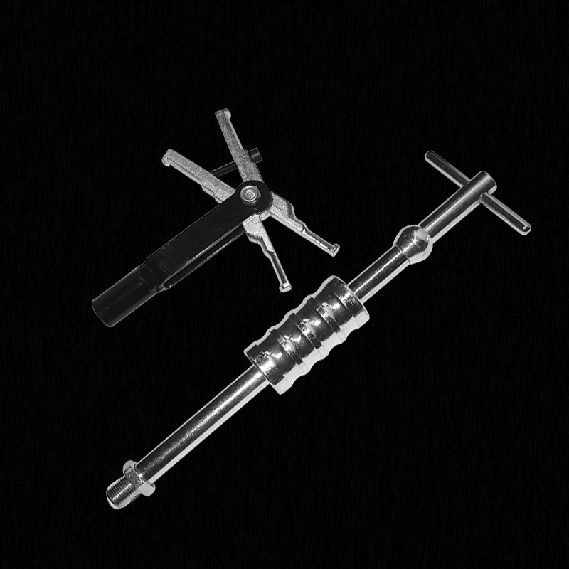 Double-head sliding hammer puller inner bearing puller disassembly bearing tool extractor inner hole puller disassembly tool