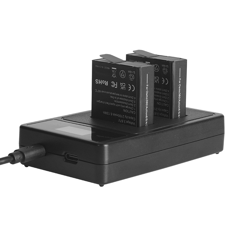 Suitable for Dji Action 6 Battery Osmo 360 Action5 Pro/4 /3 Action Camera Battery