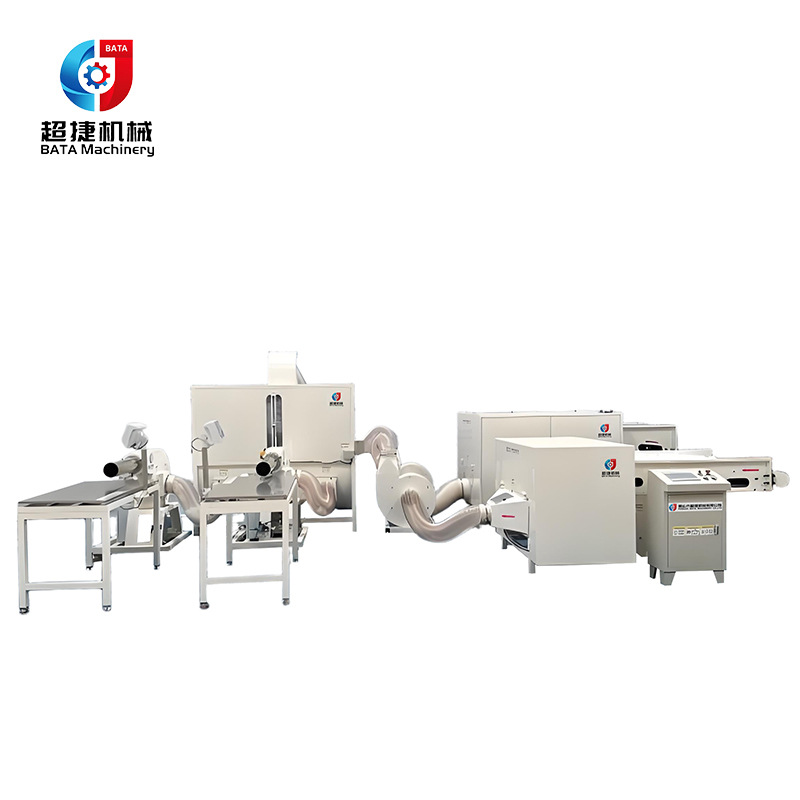 Pillow Cotton Filling Machine, Small Automatic Cotton Opening Machine, Processing Equipment, Fully Automatic Mixed Filling Sponge Machine