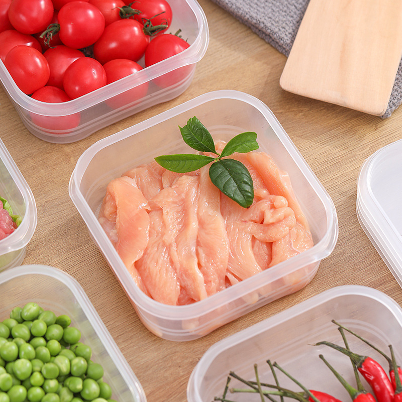 Food Preservation Storage Box Vegetable Freezer Layer Frozen Meat Refrigerator Food Storage Fruit Compartment Storage Box Microwaveable