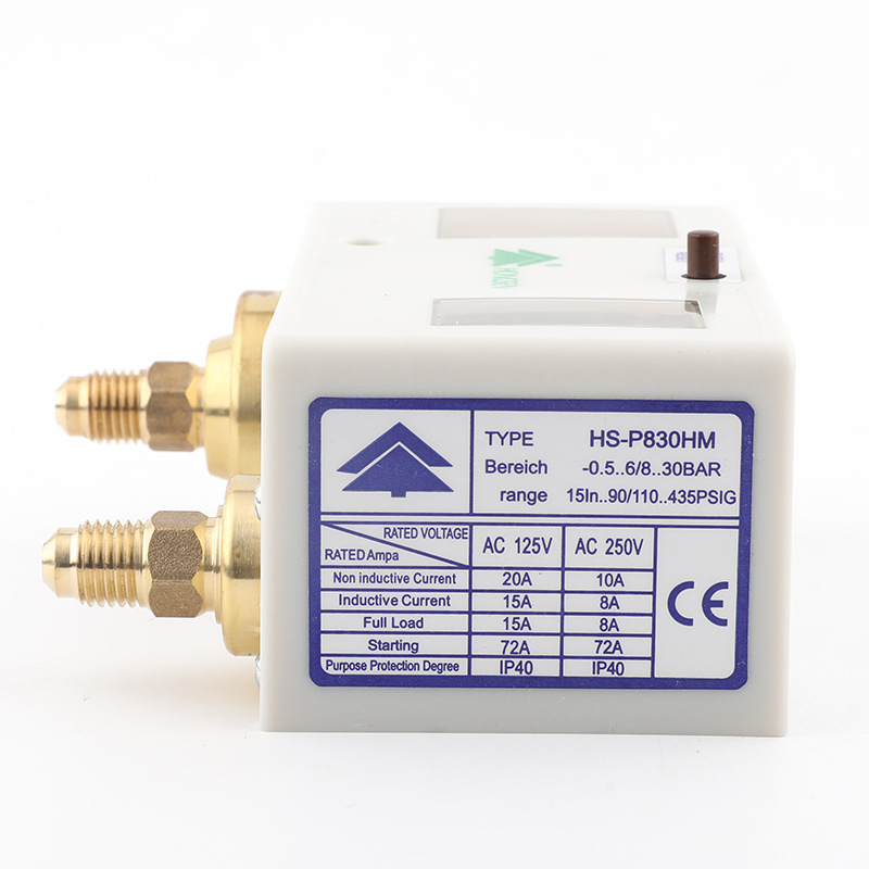 Hongsen HS-P830HM pressure controller high pressure gas pressure switch air conditioner automatic vacuum pressure controller