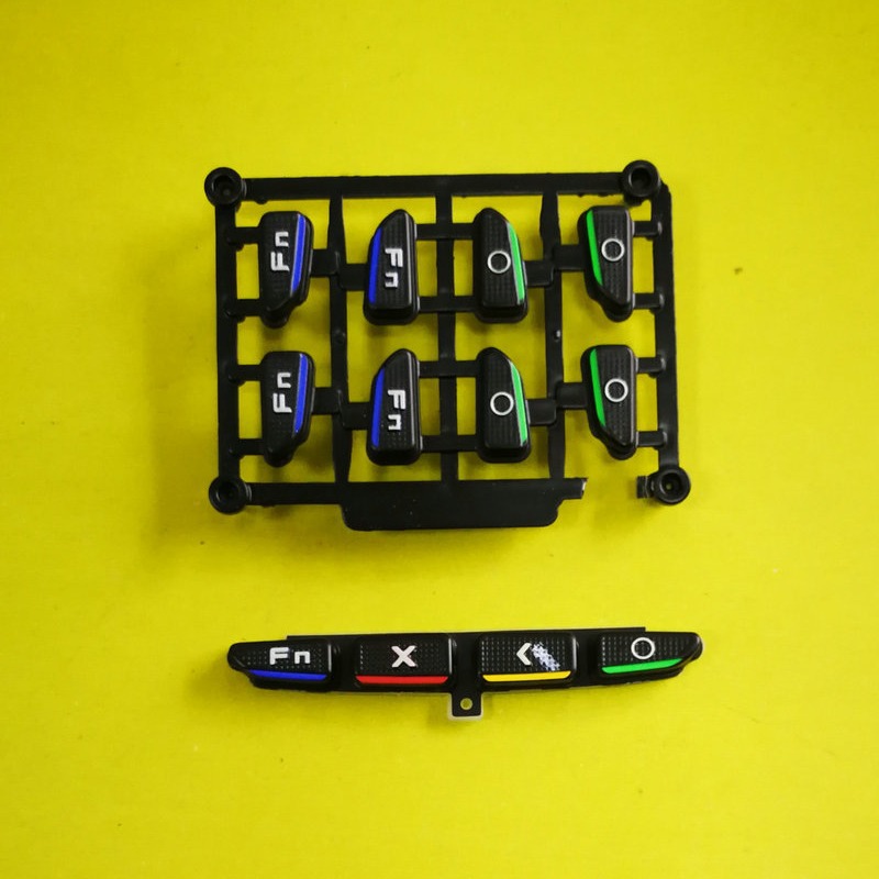 Plastic button acrylic button silicone button oil injection laser carving